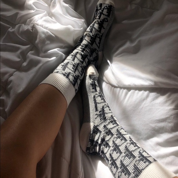 dior oblique socks